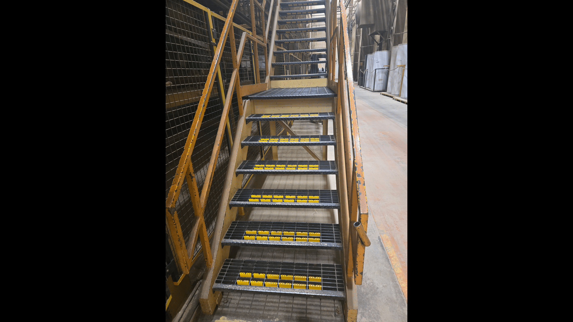Anti-Slip Clips in use in West Fraser Timber Co. Facility