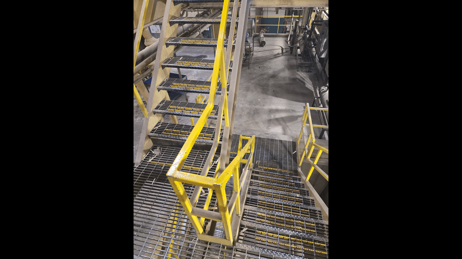 Anti-Slip Clips in use in West Fraser Timber Co. Facility