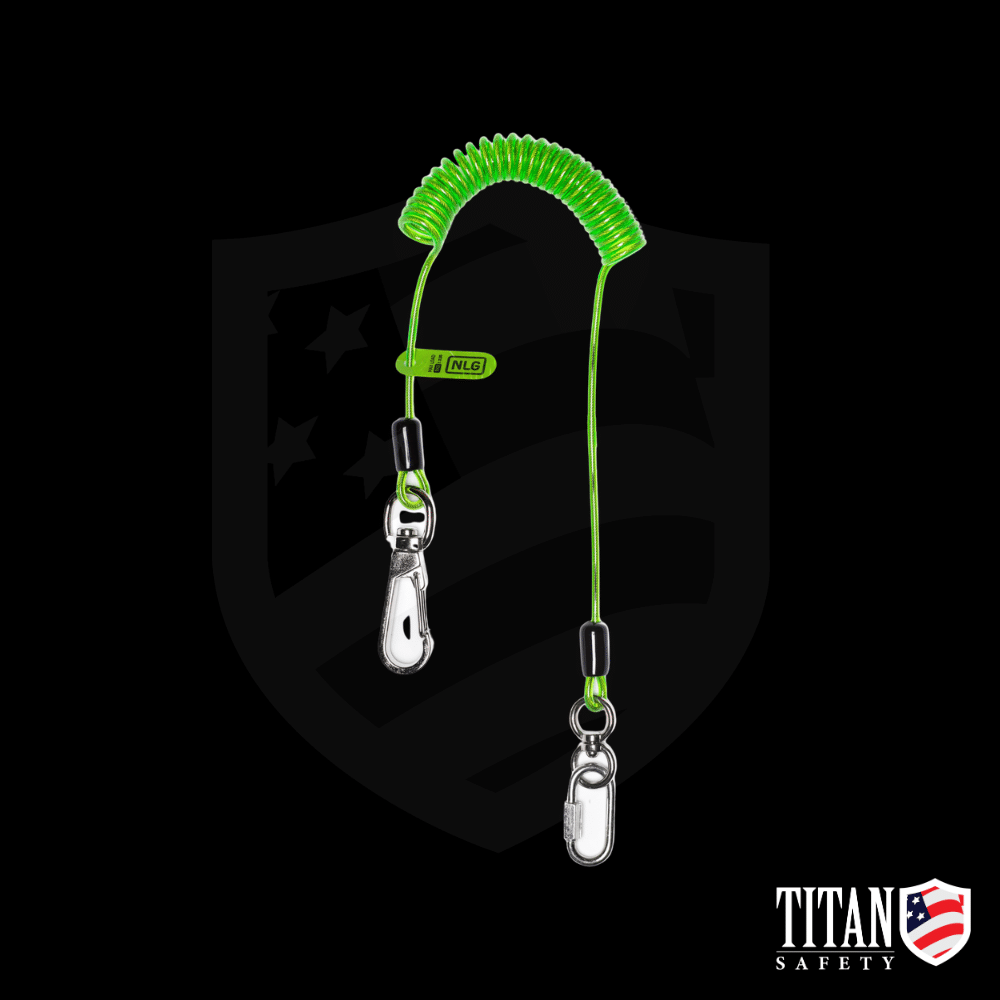 Titan Lightweight Coil Tool Lanyard