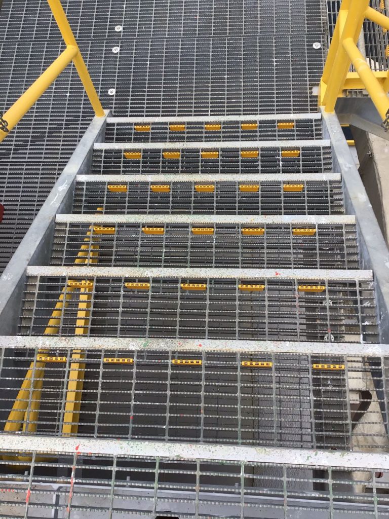 Clips in Use on Shell Off-Shore Platform