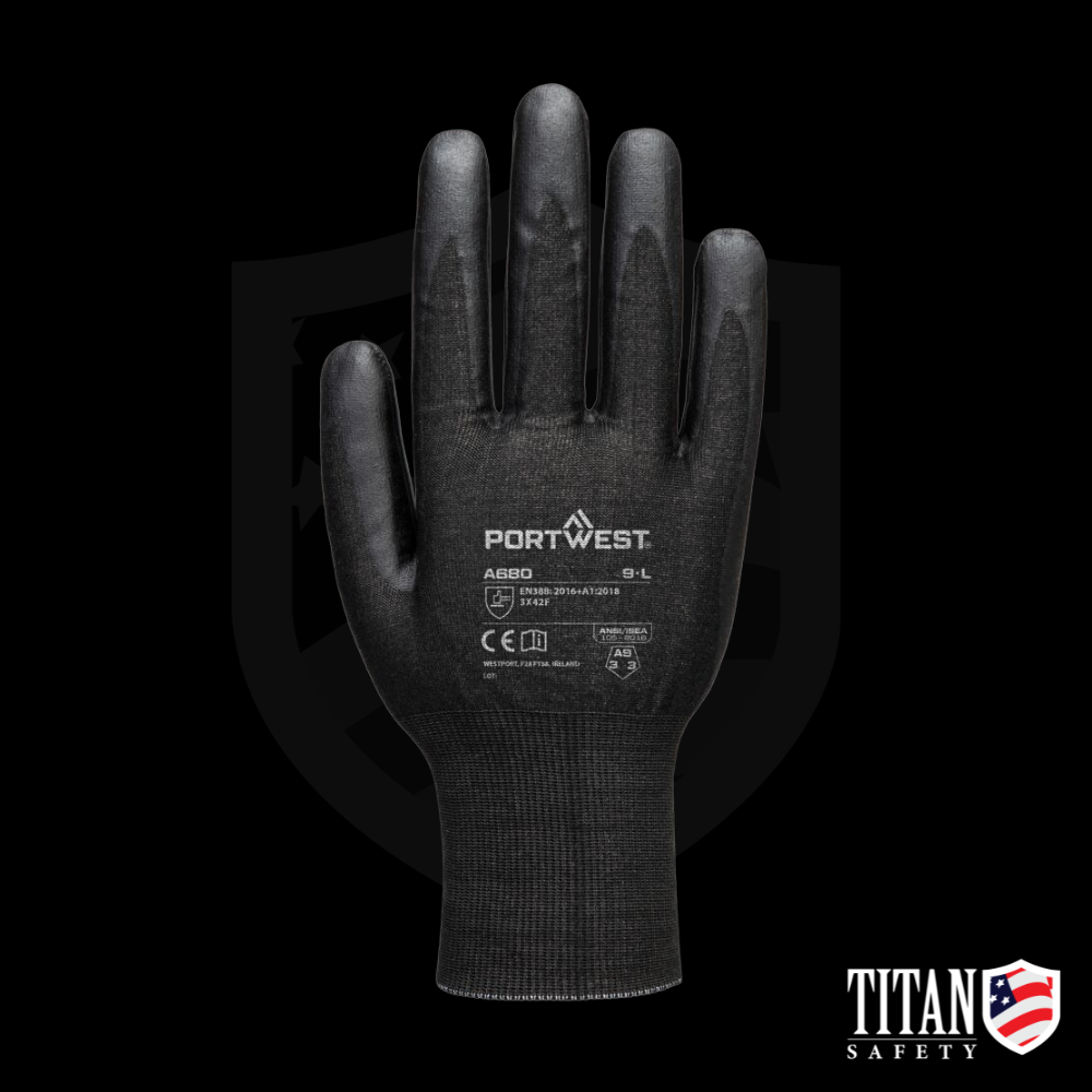 Portwest A680 Cut F21 Nitrile Tungsten A9 Glove - 12 Pair Pack - Image 2