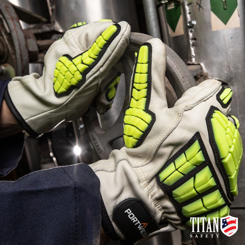 Portwest A745 Impact Pro Cut Glove A6 - 12 Pair Pack - Image 3
