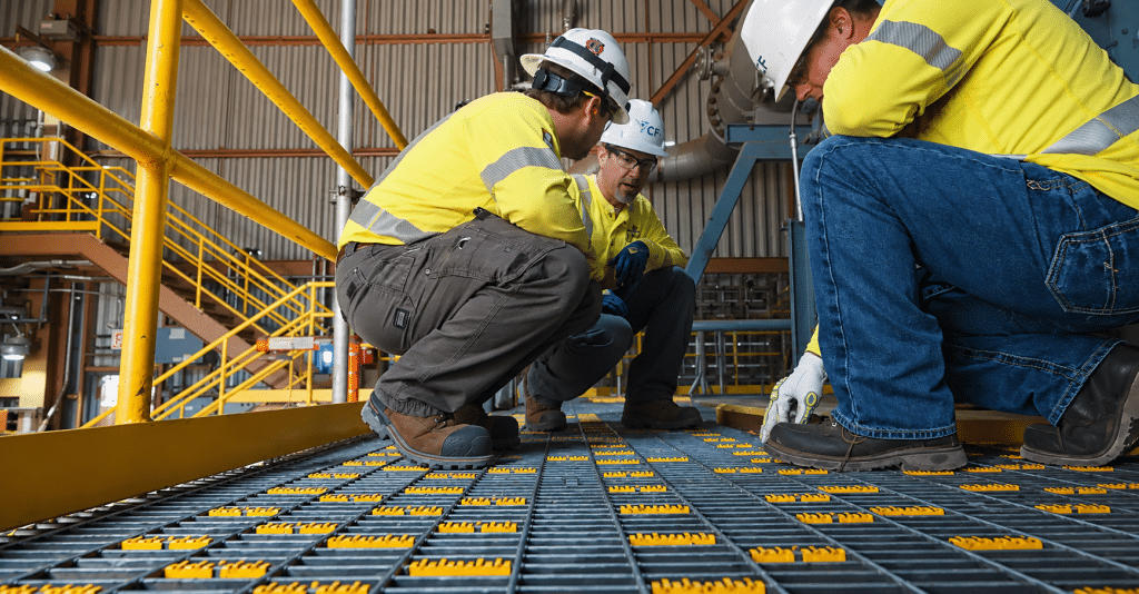 Helping CF Industries Improve Footing: Titan Safety Anti-Slip Clips at Woodward